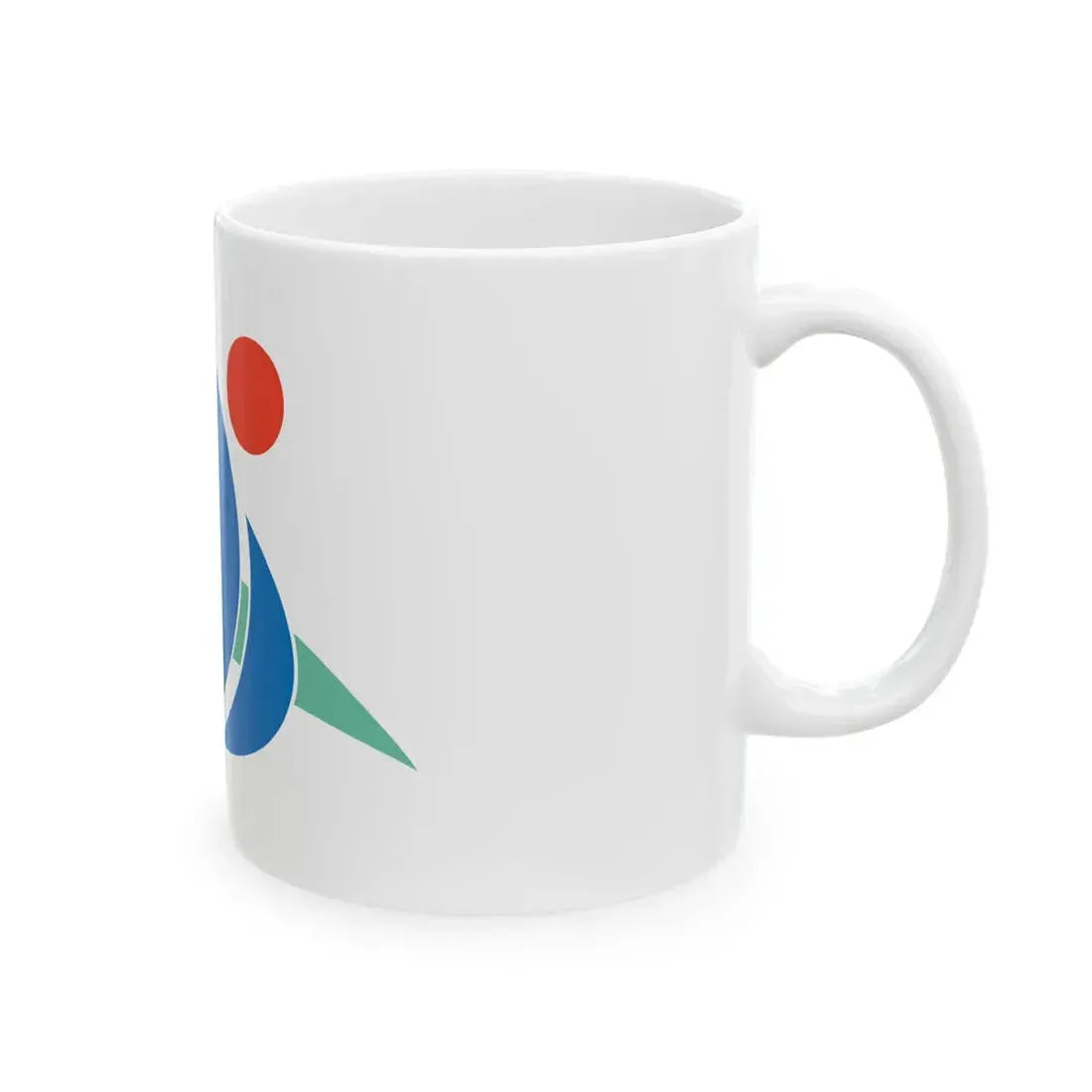Flag of Miyakojima Okinawa (Japan) White Coffee Mug - Go Mug Yourself