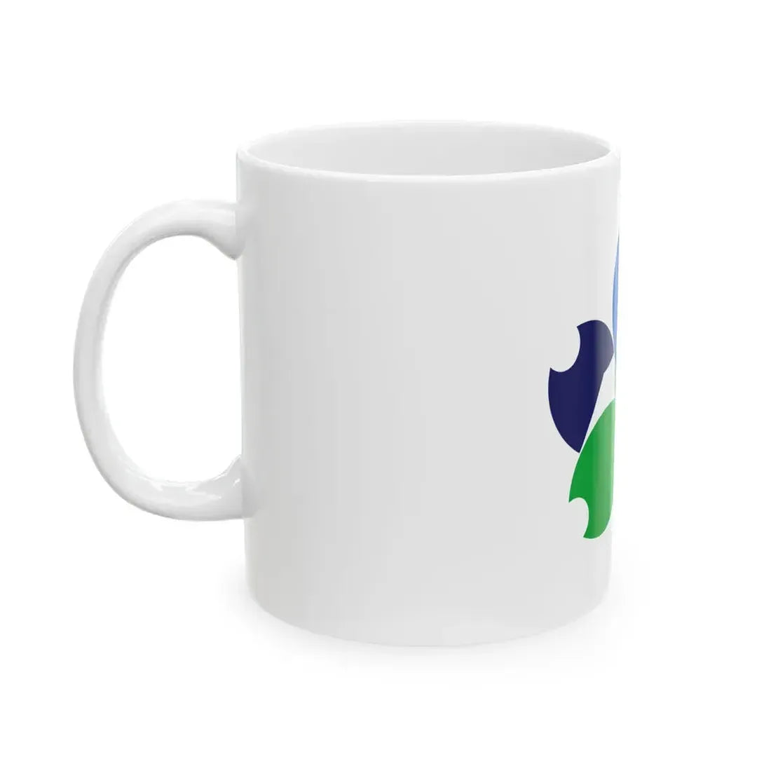 Flag of Miyakonojo Miyazaki (Japan) White Coffee Mug - Go Mug Yourself