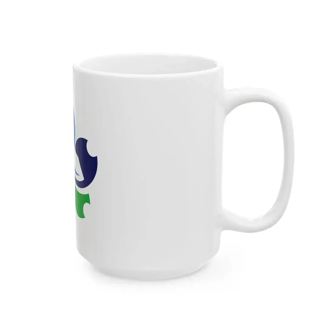 Flag of Miyakonojo Miyazaki (Japan) White Coffee Mug - Go Mug Yourself