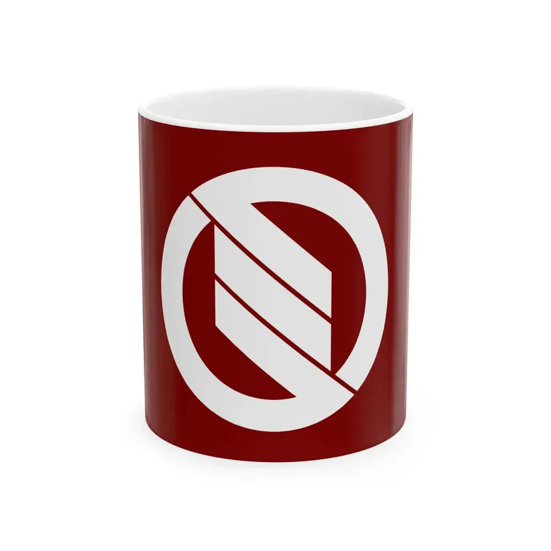 Flag of Miyamori Iwate 1955-2005 (Japan) White Coffee Mug 11oz - Go Mug Yourself