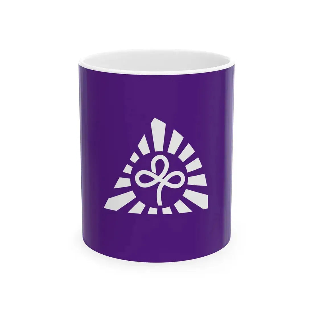 Flag of Miyashiro Saitama (Japan) White Coffee Mug 11oz - Go Mug Yourself