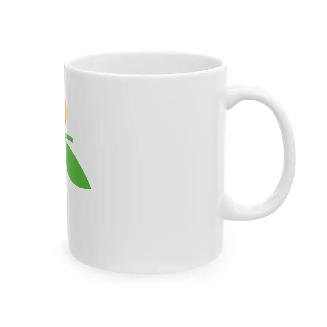 Flag of Miyawaka Fukuoka (Japan) White Coffee Mug - Go Mug Yourself