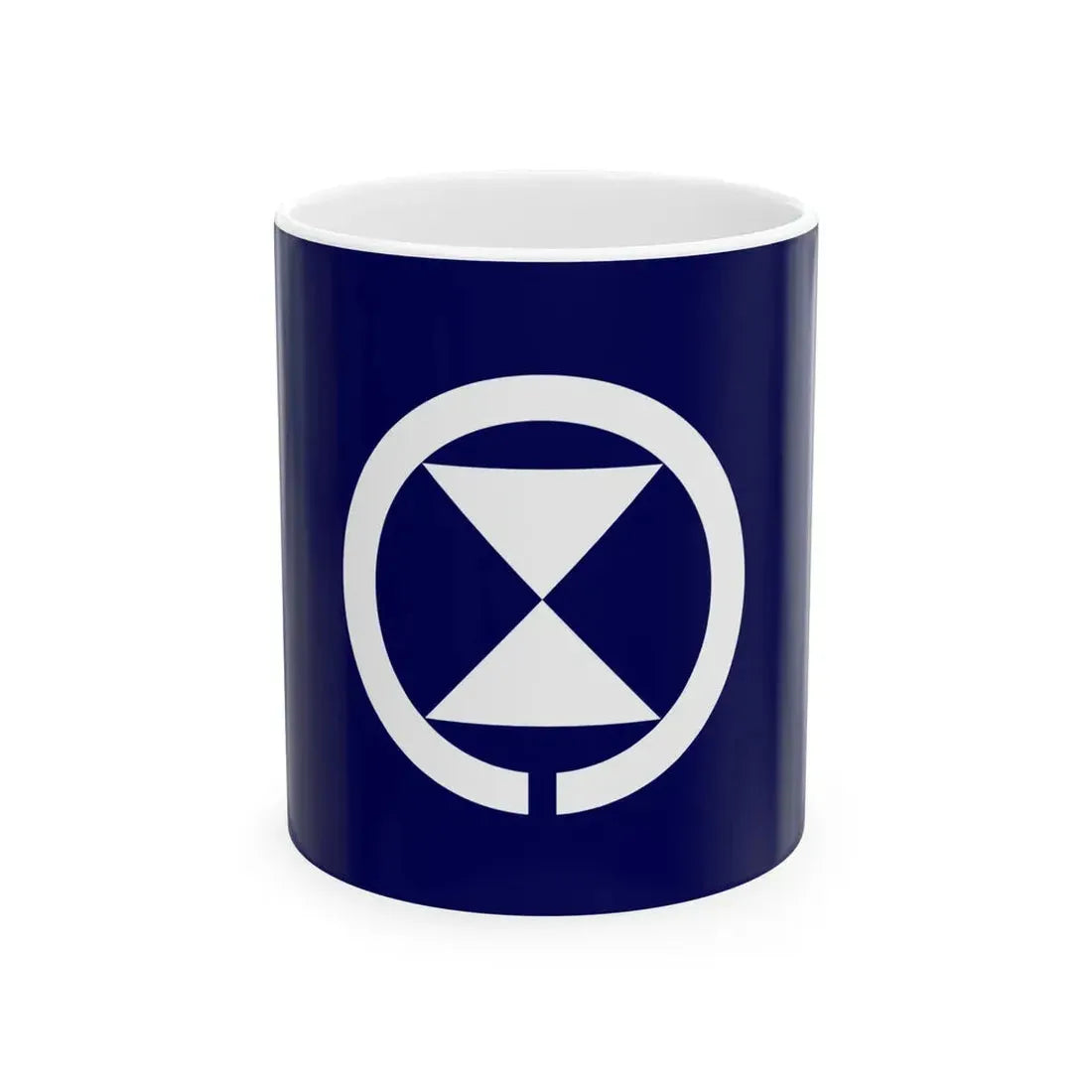 Flag of Miyazaki Fukui 1965-2005 (Japan) White Coffee Mug 11oz - Go Mug Yourself