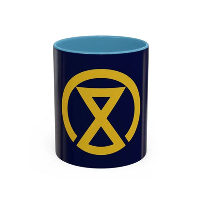 Flag of Miyazaki Miyazaki Japan - Accent Coffee Mug 11oz Light Blue - Go Mug Yourself