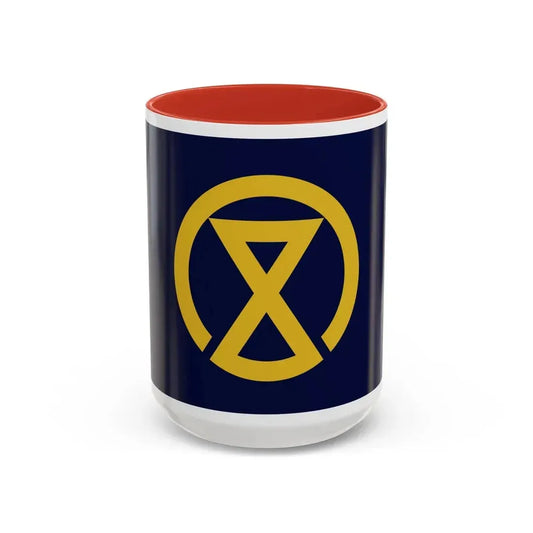 Flag of Miyazaki Miyazaki Japan - Accent Coffee Mug 15oz Red - Go Mug Yourself