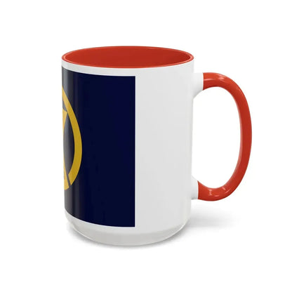 Flag of Miyazaki Miyazaki Japan - Accent Coffee Mug - Go Mug Yourself