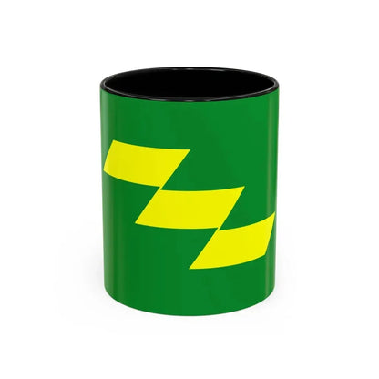 Flag of Miyazaki Prefecture Japan - Accent Coffee Mug 11oz Black - Go Mug Yourself