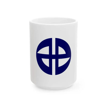 Flag of Miyoshi Aichi (Japan) White Coffee Mug 15oz - Go Mug Yourself