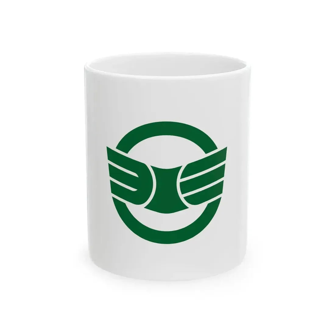 Flag of Miyoshi Saitama (Japan) White Coffee Mug 11oz - Go Mug Yourself