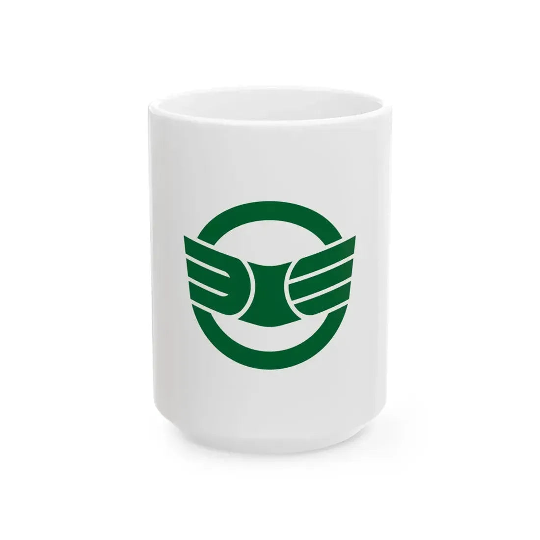 Flag of Miyoshi Saitama (Japan) White Coffee Mug 15oz - Go Mug Yourself