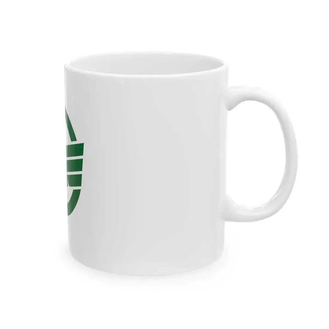 Flag of Miyoshi Saitama (Japan) White Coffee Mug - Go Mug Yourself