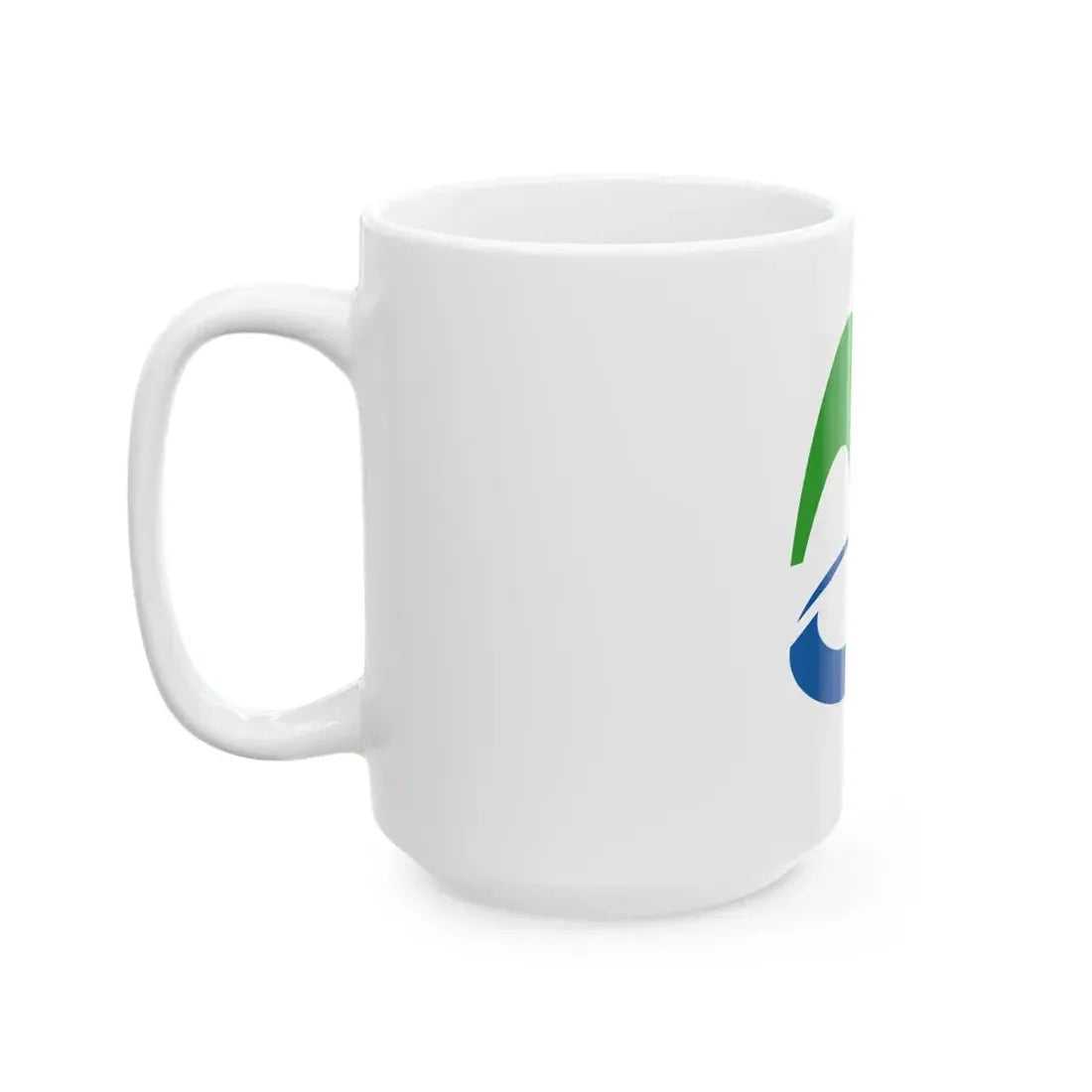 Flag of Miyoshi Tokushima (Japan) White Coffee Mug - Go Mug Yourself