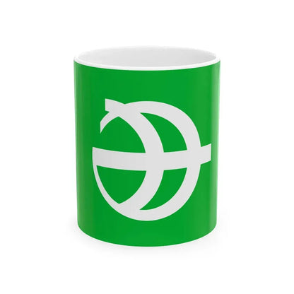 Flag of Miyota Nagano (Japan) White Coffee Mug 11oz - Go Mug Yourself