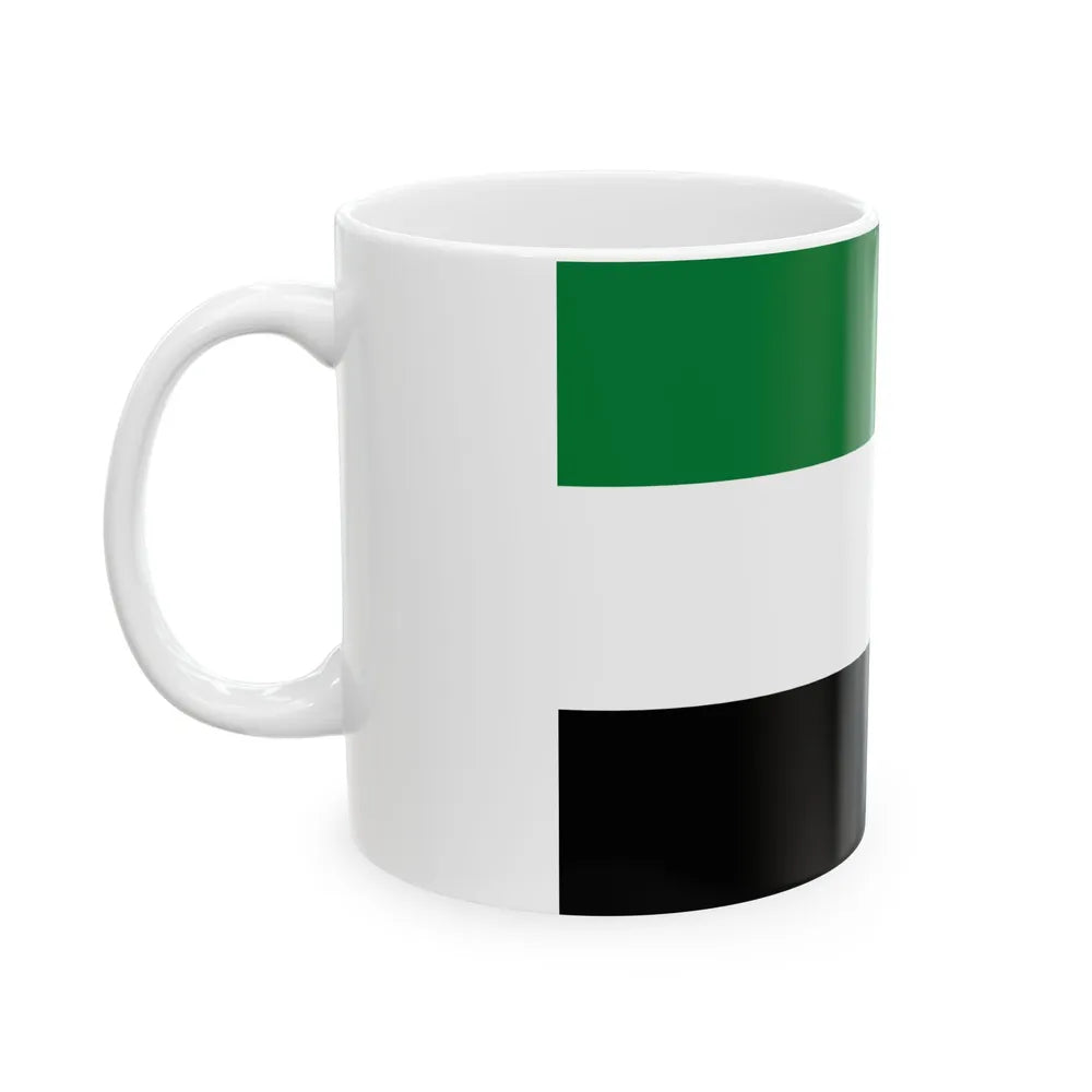 Flag of Mizque Bolivia (Bolivia) White Coffee Mug - Go Mug Yourself