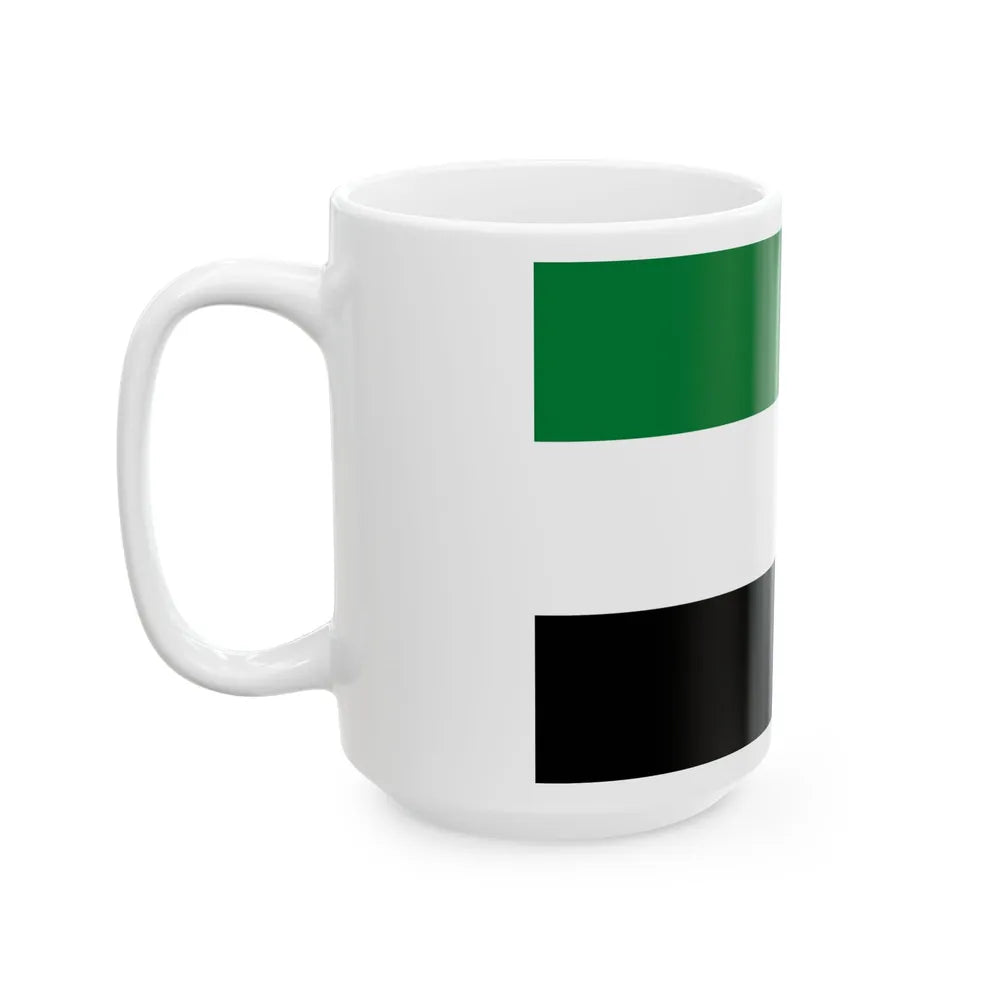 Flag of Mizque Bolivia (Bolivia) White Coffee Mug - Go Mug Yourself
