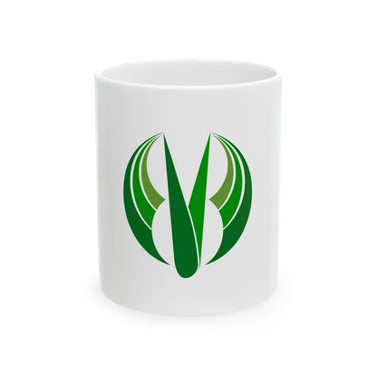 Flag of Mizuho Gifu (Japan) White Coffee Mug 11oz - Go Mug Yourself