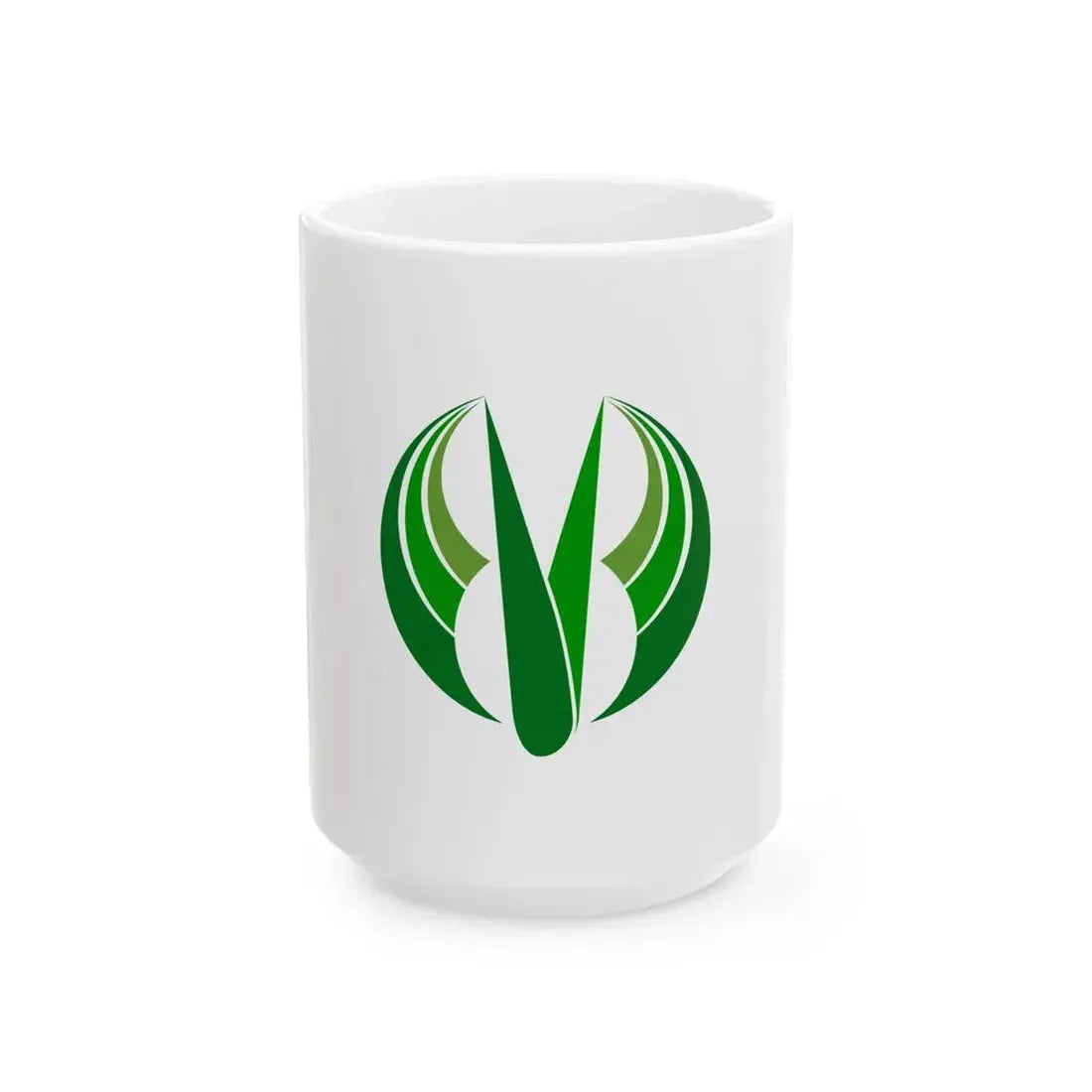 Flag of Mizuho Gifu (Japan) White Coffee Mug 15oz - Go Mug Yourself