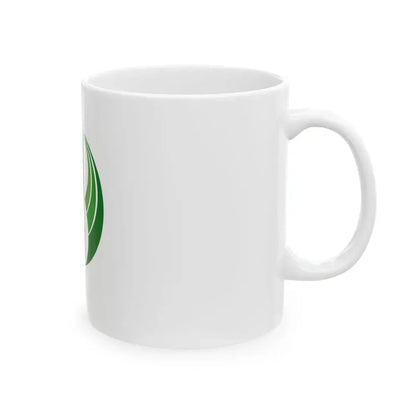 Flag of Mizuho Gifu (Japan) White Coffee Mug - Go Mug Yourself