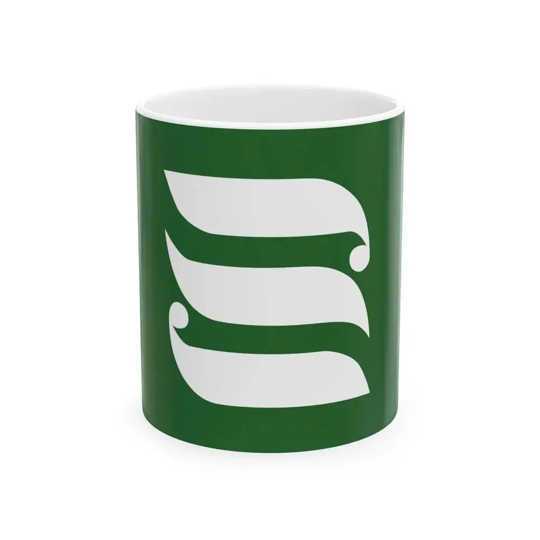 Flag of Mizukami Kumamoto (Japan) White Coffee Mug 11oz - Go Mug Yourself