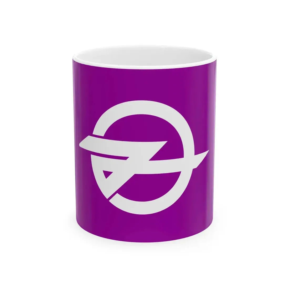 Flag of Mizuma Fukuoka 1966-2005 (Japan) White Coffee Mug 11oz - Go Mug Yourself