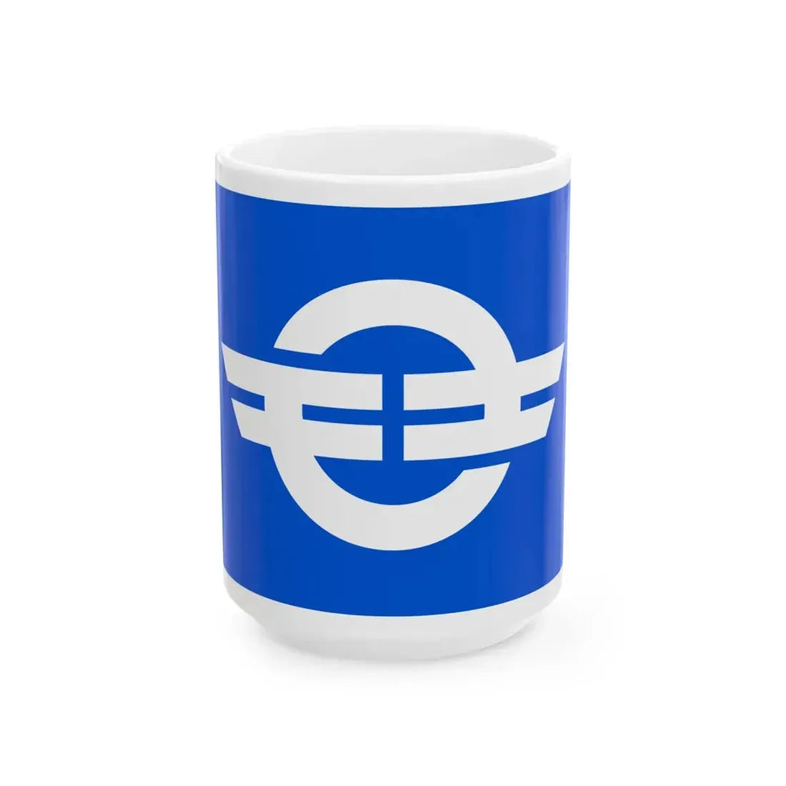 Flag of Mochigase Tottori 1961-2004 (Japan) White Coffee Mug 15oz - Go Mug Yourself