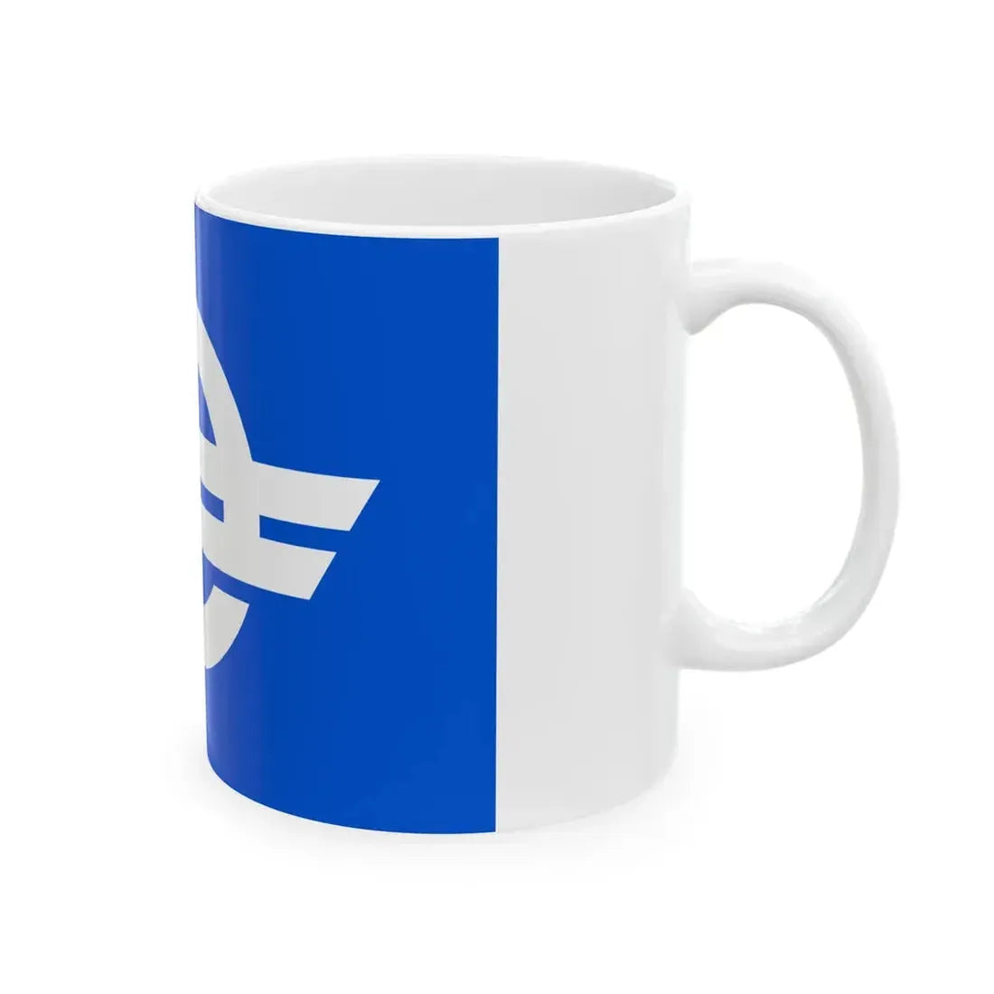 Flag of Mochigase Tottori 1961-2004 (Japan) White Coffee Mug - Go Mug Yourself