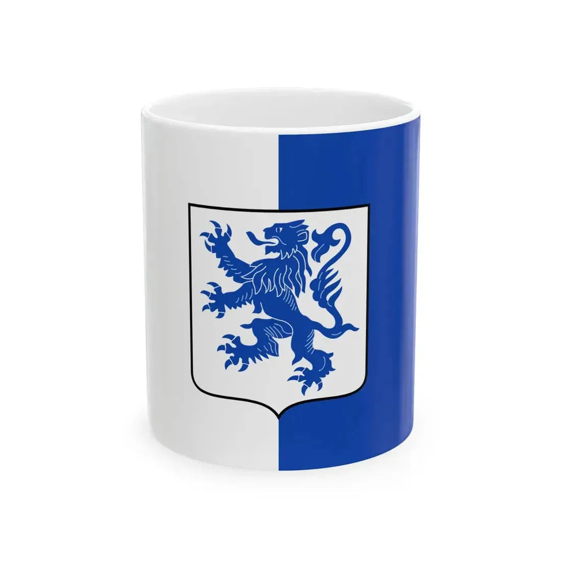 Flag of Modave (Belgium) White Coffee Mug 11oz - Go Mug Yourself
