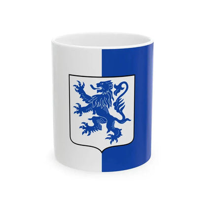 Flag of Modave (Belgium) White Coffee Mug 11oz - Go Mug Yourself