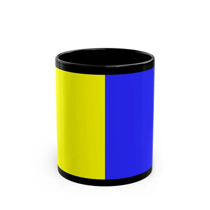 Flag of Modena Italy - Black Coffee Mug 11oz - Go Mug Yourself