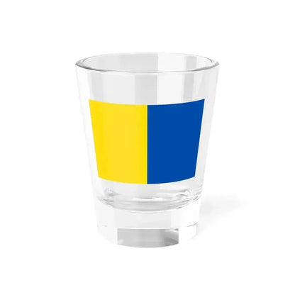 Flag of Modena (Italy) Shot Glass 1.5oz 1.5oz - Go Mug Yourself