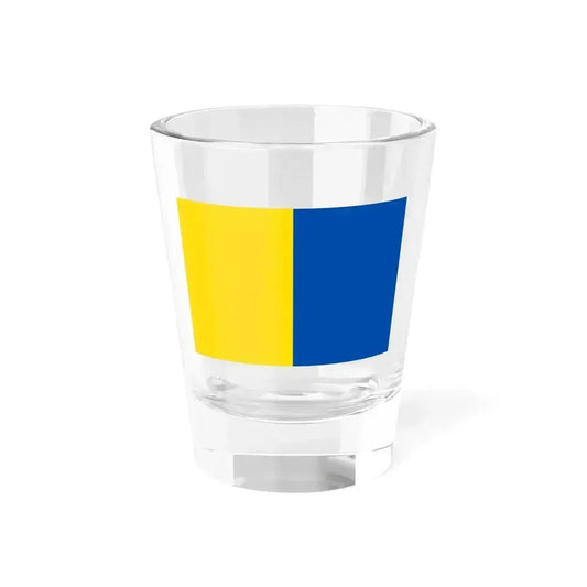 Flag of Modena (Italy) Shot Glass 1.5oz 1.5oz - Go Mug Yourself
