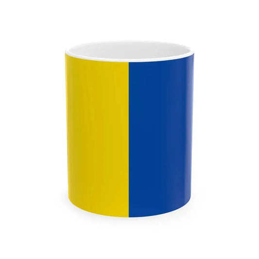 Flag of Modena (Italy) White Coffee Mug 11oz - Go Mug Yourself