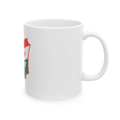 Flag of Mogila Municipality North Macedonia (North Macedonia) White Coffee Mug - Go Mug Yourself