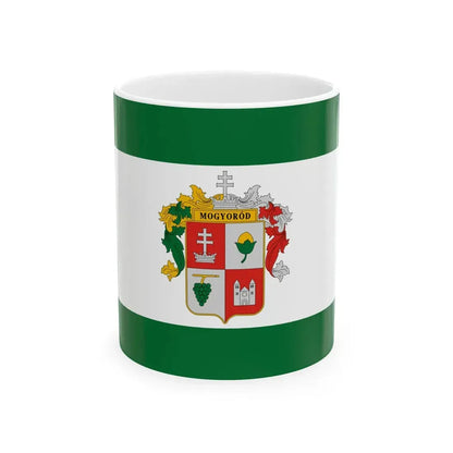 Flag of Mogyorod (Hungary) White Coffee Mug 11oz - Go Mug Yourself