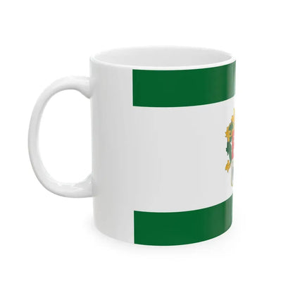 Flag of Mogyorod (Hungary) White Coffee Mug - Go Mug Yourself