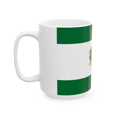 Flag of Mogyorod (Hungary) White Coffee Mug - Go Mug Yourself