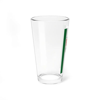 Flag of Mogyorod vertical (Hungary) Pint Glass 16oz - Go Mug Yourself