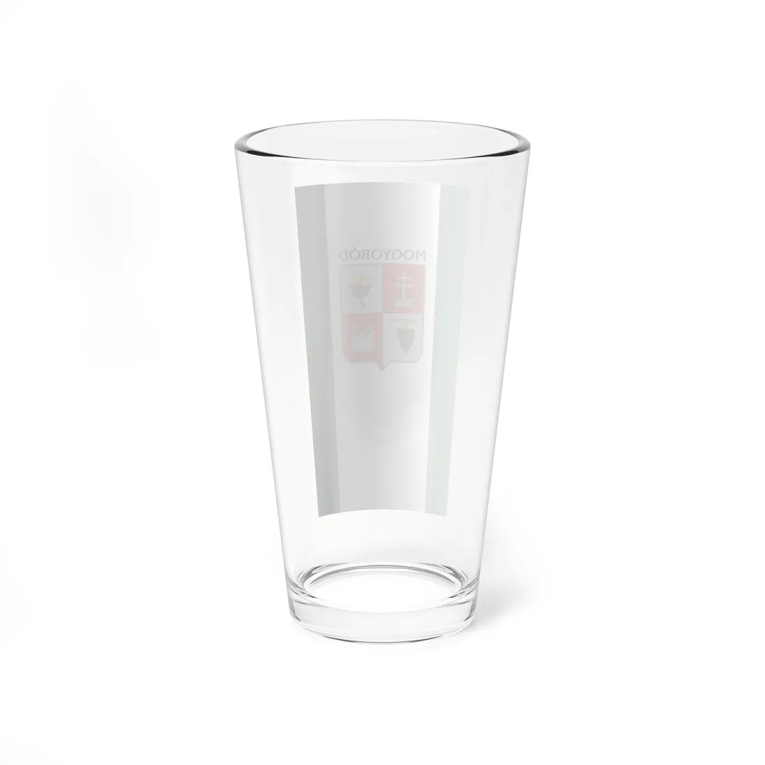 Flag of Mogyorod vertical (Hungary) Pint Glass 16oz - Go Mug Yourself