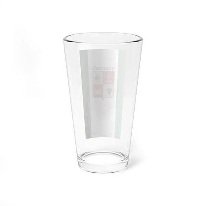 Flag of Mogyorod vertical (Hungary) Pint Glass 16oz - Go Mug Yourself