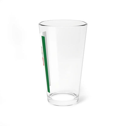 Flag of Mogyorod vertical (Hungary) Pint Glass 16oz - Go Mug Yourself