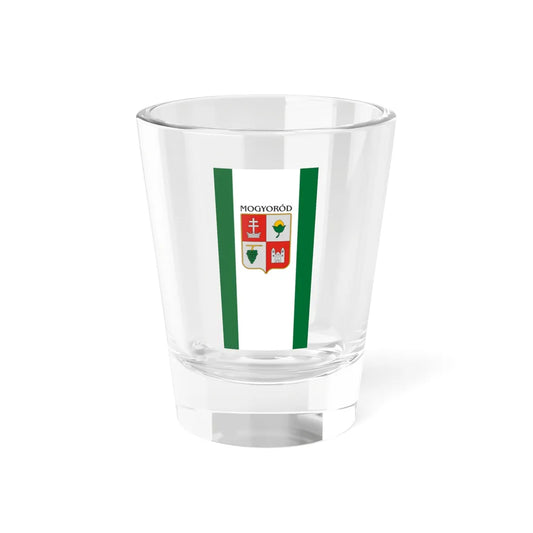 Flag of Mogyorod vertical (Hungary) Shot Glass 1.5oz 1.5oz - Go Mug Yourself