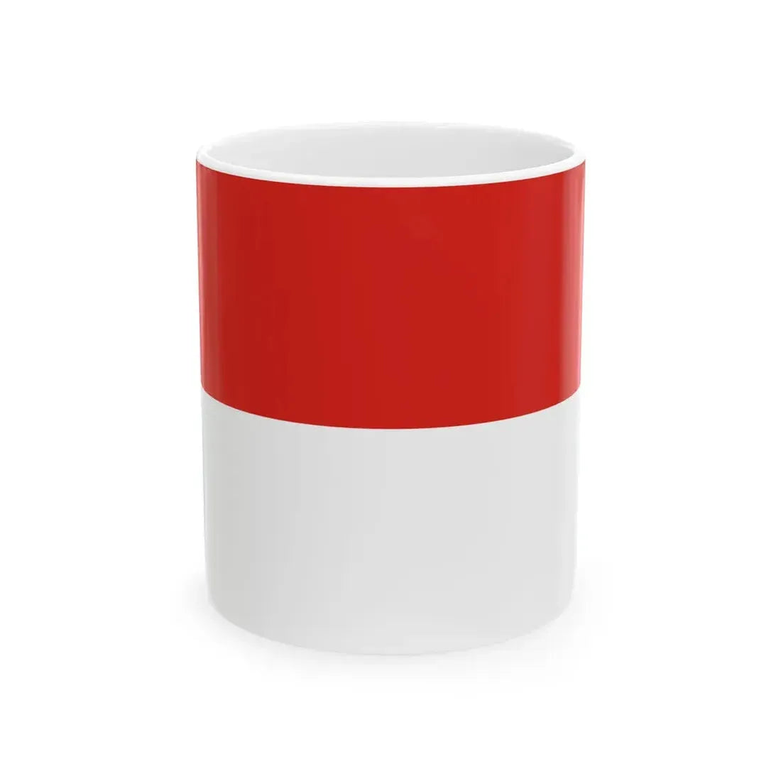 Flag of Mohacs 1941 (Hungary) White Coffee Mug 11oz - Go Mug Yourself