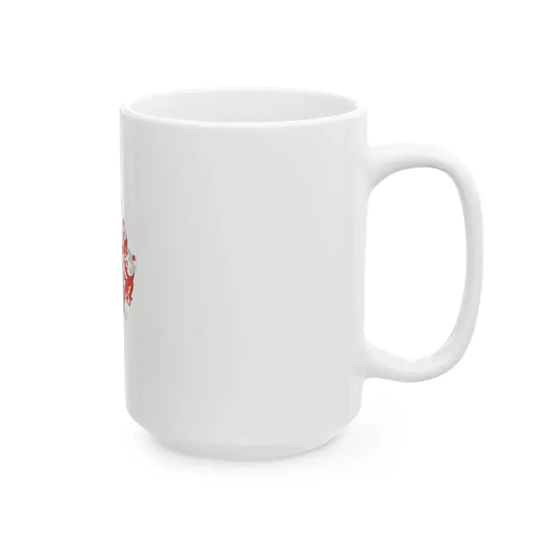 Flag of Mohacs (Hungary) White Coffee Mug - Go Mug Yourself