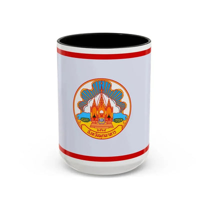 Flag of Mokdahan Province Thailand - Accent Coffee Mug 15oz Black - Go Mug Yourself