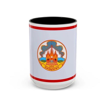 Flag of Mokdahan Province Thailand - Accent Coffee Mug 15oz Black - Go Mug Yourself