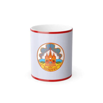 Flag of Mokdahan Province Thailand - Color Changing Coffee Mug 11oz - Go Mug Yourself