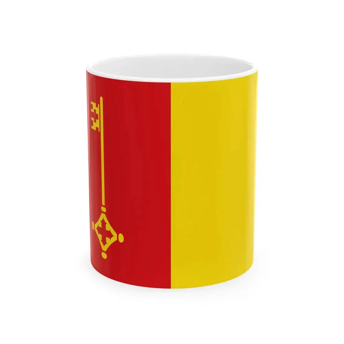 Flag of Mol Belgium (Belgium) White Coffee Mug 11oz - Go Mug Yourself