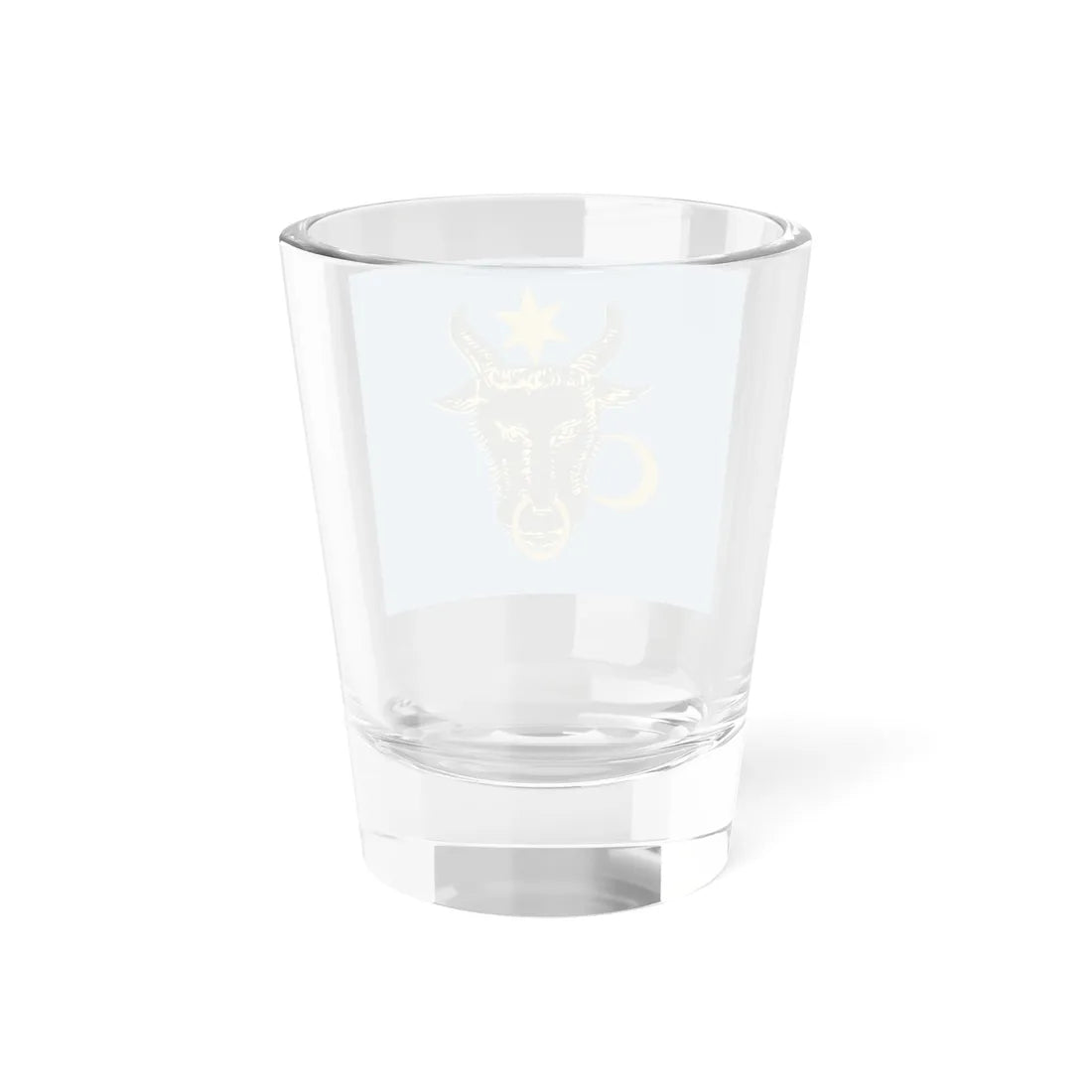 Flag of Moldavia according to Alexander Gwagnin (Moldova) (Coat of Arms) Shot Glass 1.5oz - Go Mug Yourself