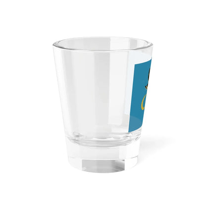 Flag of Moldavia according to Alexander Gwagnin (Moldova) (Coat of Arms) Shot Glass 1.5oz - Go Mug Yourself
