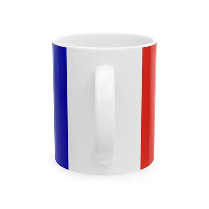 Flag of Moldova 1990-2010 reverse (Moldova) White Coffee Mug - Go Mug Yourself
